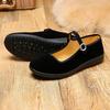 Cloth Shoes New Women's Ethnic Style Supermarket Work Shoes Elderly Mother Dance Shoes Stall