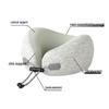 SPACEXPERT Ice Silk U-Shaped Travel Pillow