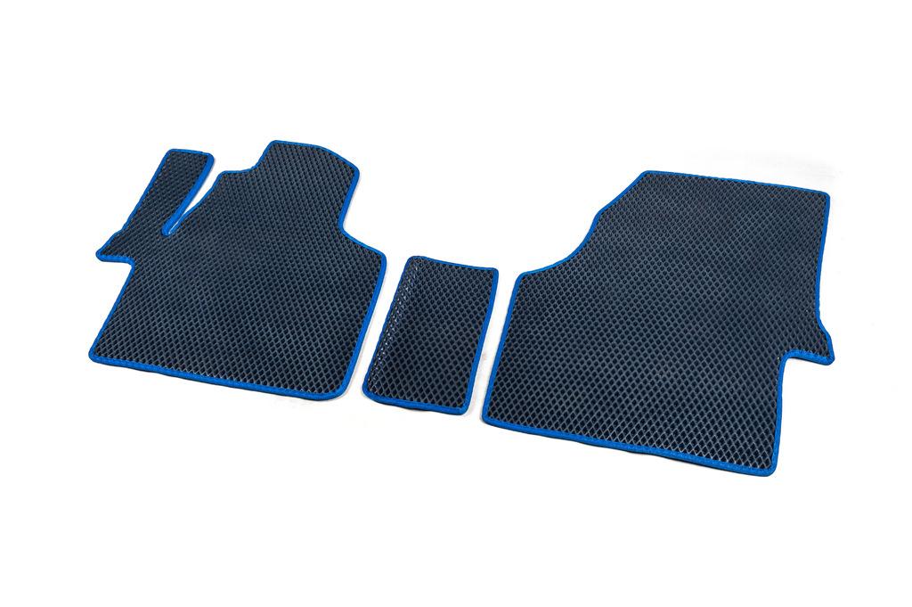 Floor Mats EVA V1 (blue) for Volkswagen Crafter 2006-2016