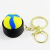 3D Tisk Sportovní Míč Clicker Klíčenka Basketbal Fotbal Tlačítko Fidget Hračka Kapesní Decompresní Nástroj Pro Stres