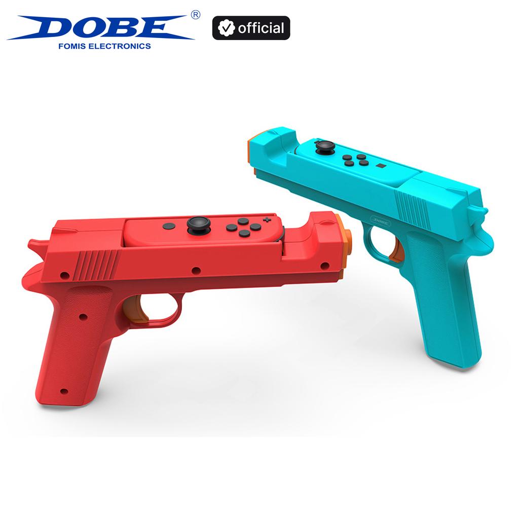 DOBE Shooting Game Gun For Switch / Switch Oled Joy-Con | Handle Holder Somatosensory Gaming Gun Joypad Gunstock Hand Grip