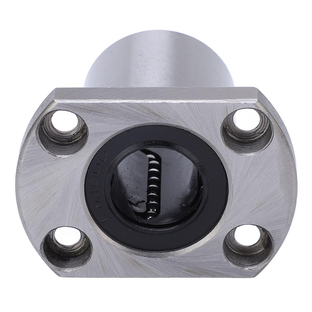 2PCS Oval Flange Linear Ball Bearing for CNC Linear Motion Axes Inner Diameter 16mm LMH16UU