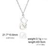 Cazador Cute Animal Cat Pendant Necklace for Women Lovely Paw Choker Neck Chain Stainless Steel Jewelry Birthday Gift 2026