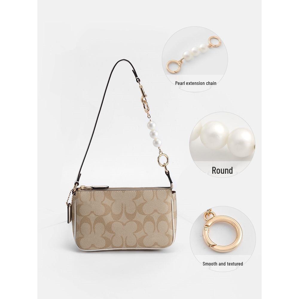 Mahjong Bag Extension Chain: Hobo Underarm Bag with Chain Accessories