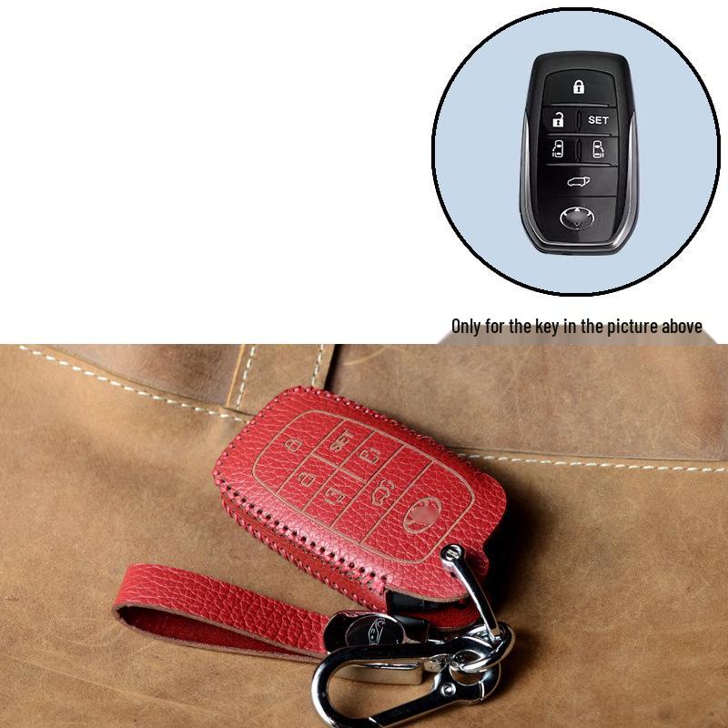 Key Case Keychain for Toyota Crown, Levin, Corolla, RAV4, C-HR, Camry, Vellfire, Sienna