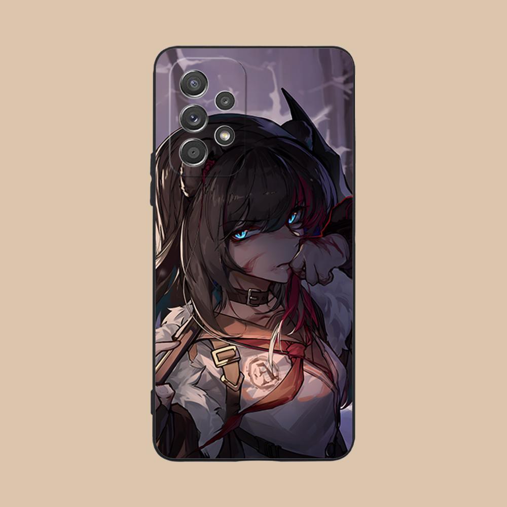 

Arknights Zima Matte TPU Mobile Phone Case for Samsung Galaxy A56 55 54 53 52 51 36 35 34 23 16 15 5G Colorful Cover Galaxy A51 5G