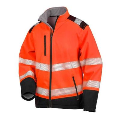 SAFE-GUARD by Result Herren Ripstop Sicherheits-Softshelljacke