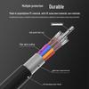 SK-LINK 12-Core Armored Single-Mode Outdoor Fiber Optic Cable