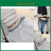 Stylish Silver Pu Woven Belt For Women Ideal For Casual And Retro Fashion
