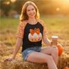 Women's Casual Halloween Printed Pullover T-Shirt Top