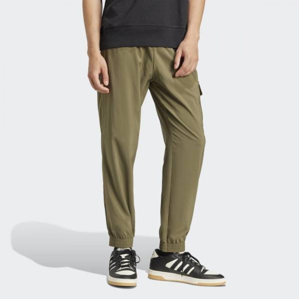 Adidas Korea Official Essentials Small Logo Cargo Pants Jd1824