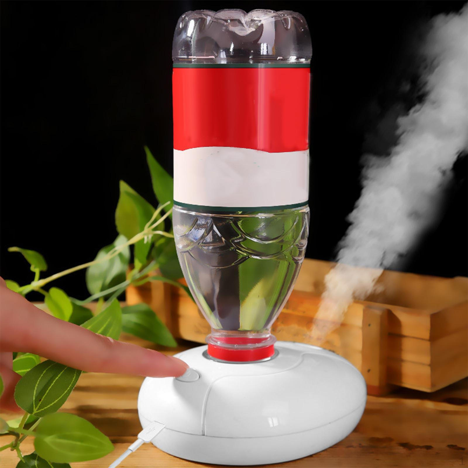 Travel Cool Mist Low Noise USB Rechargeable Water Bottle Humidifier Ultrasonic for Desktop Car