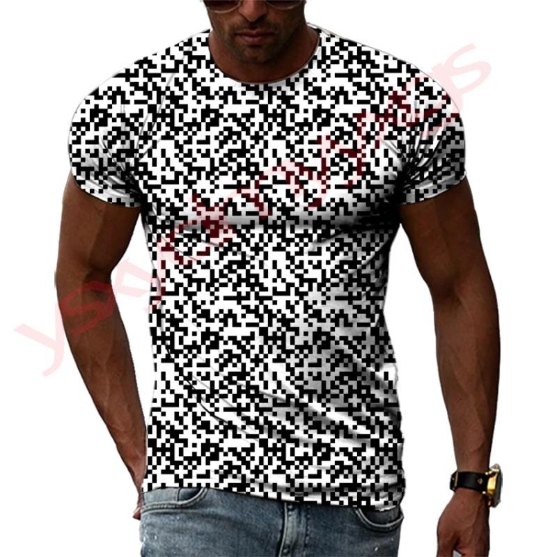 3D Print Instrument Music T-Shirt For Men Colorful Art Party Pattern T Shirts Summer Casual Short Sleeves O-Neck Tops Loose Tees