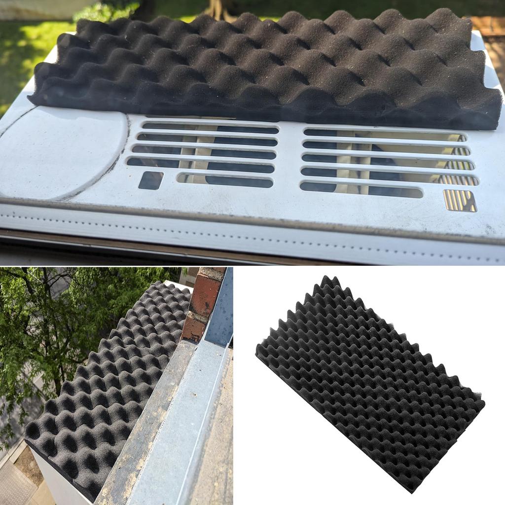 Window Air Conditioner Drip Cushion Removable Magnetic Air Conditioner Top Pad Rain Cover for Stop Dropping Noise