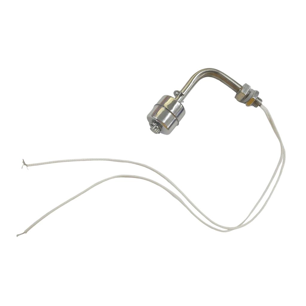 1pc 75/100/150/200/250mm Stainless Steel Float Switch Tank Right Angle Water      Level Sensor L Type Float Switch Controller