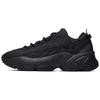 Ade Simple Versatile Fabric Low-Top Running Shoes Women Sneaker Black F12W031104FBK