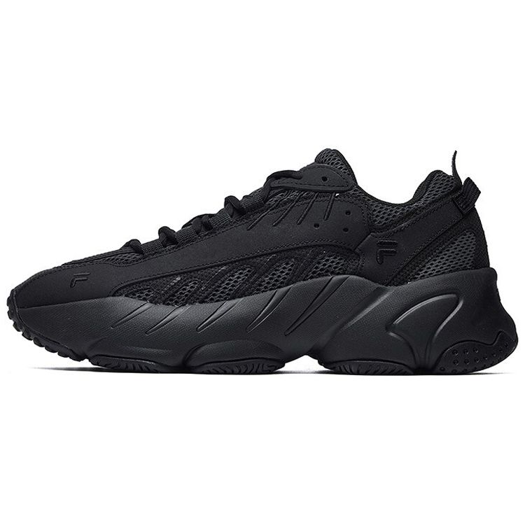 Fila Ade Simple Versatile Fabric Low-Top Running Shoes Women Sneaker Black F12W031104FBK