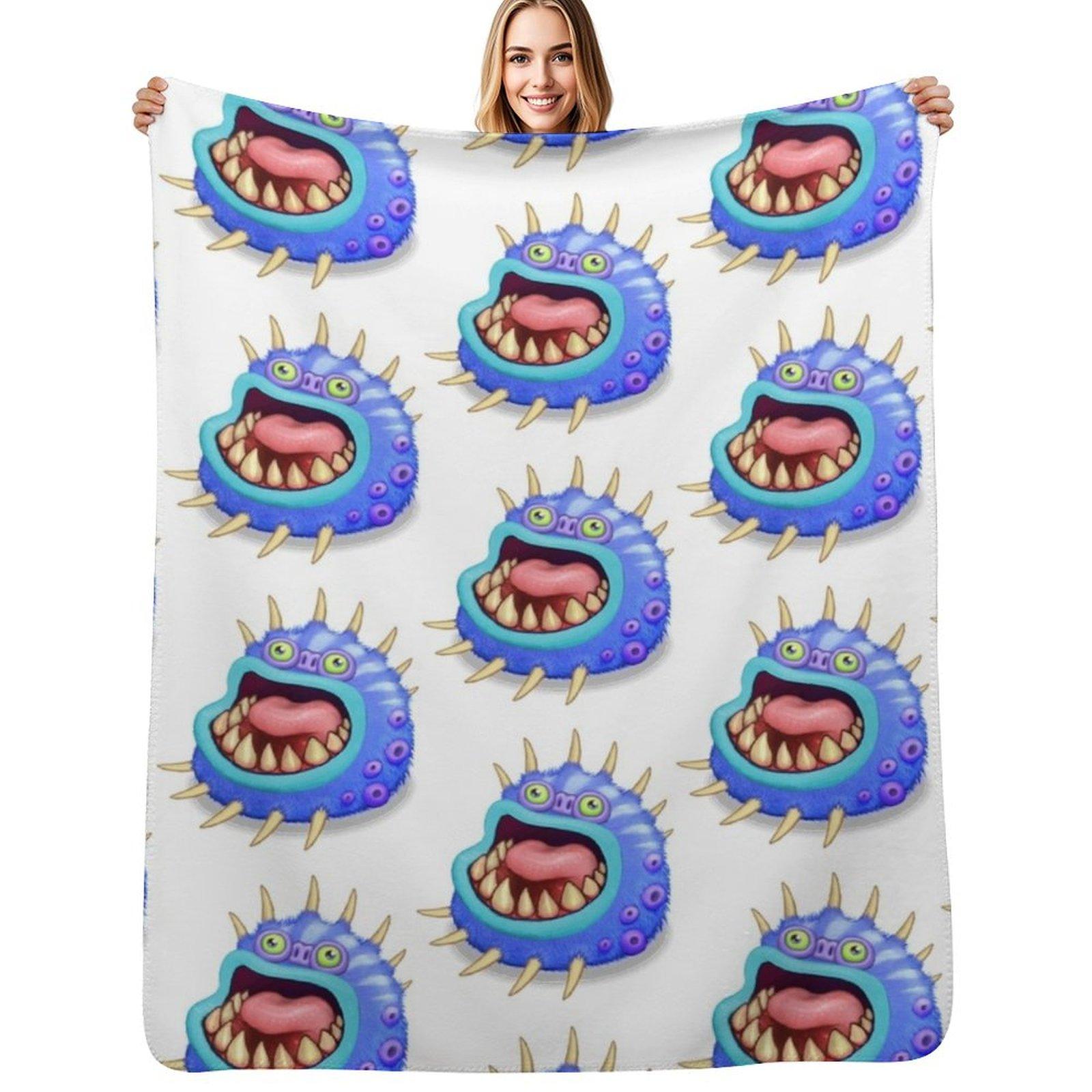 Epic Maw Monste Throw Blanket Soft Home Decor Blanket for Couch Bedroom 102x76cm(40x30in)