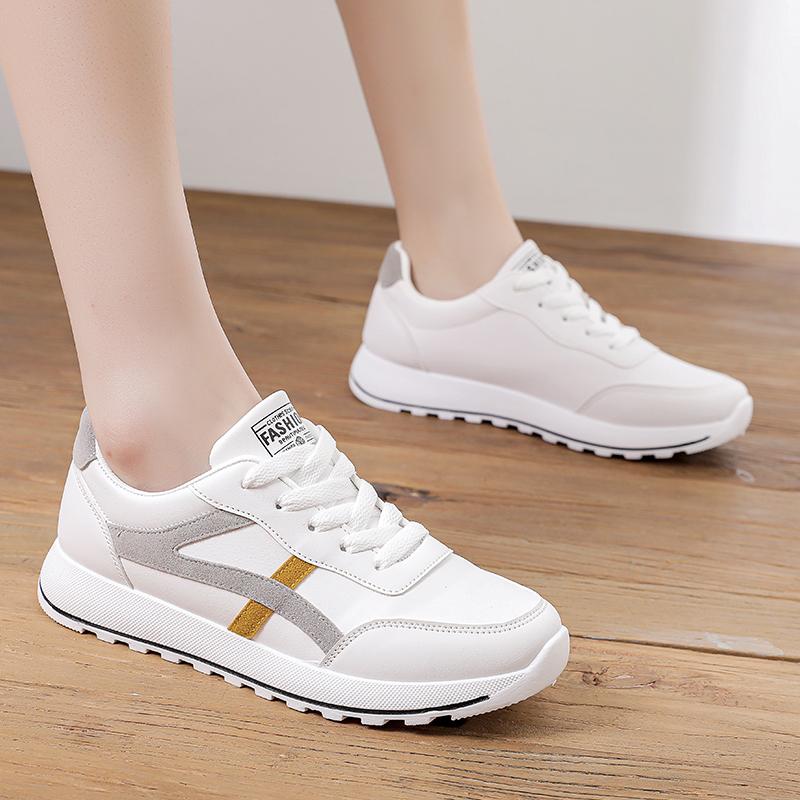 Zapatos de mujer Moda Deportes Casual Zapatos de mujer PU Zapatos planos  China Zapatos planos comprar a buen precio — entrega gratuita, reseñas  reales con fotos — Joom
