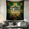 FC Nantes Wall Tapestry Aesthetic Wall Hanging Printed Fabric Blanket Decorative Tapestries for Bedroom Living Room Home Decor