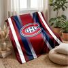 Montreal Canadiens Flanell Fleece Decke Gemütlich Warm Überwurfdecke für Sofa Bett Reise Ganzjahresgebrauch