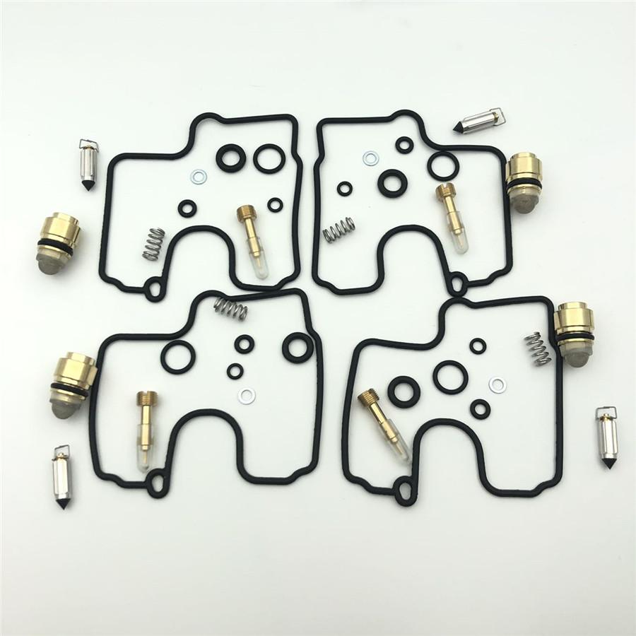 4 X Carburetor Carb Rebuild Repair Kit for KAWASAKI Ninja ZX-6R ZX6R / ZZR 600
