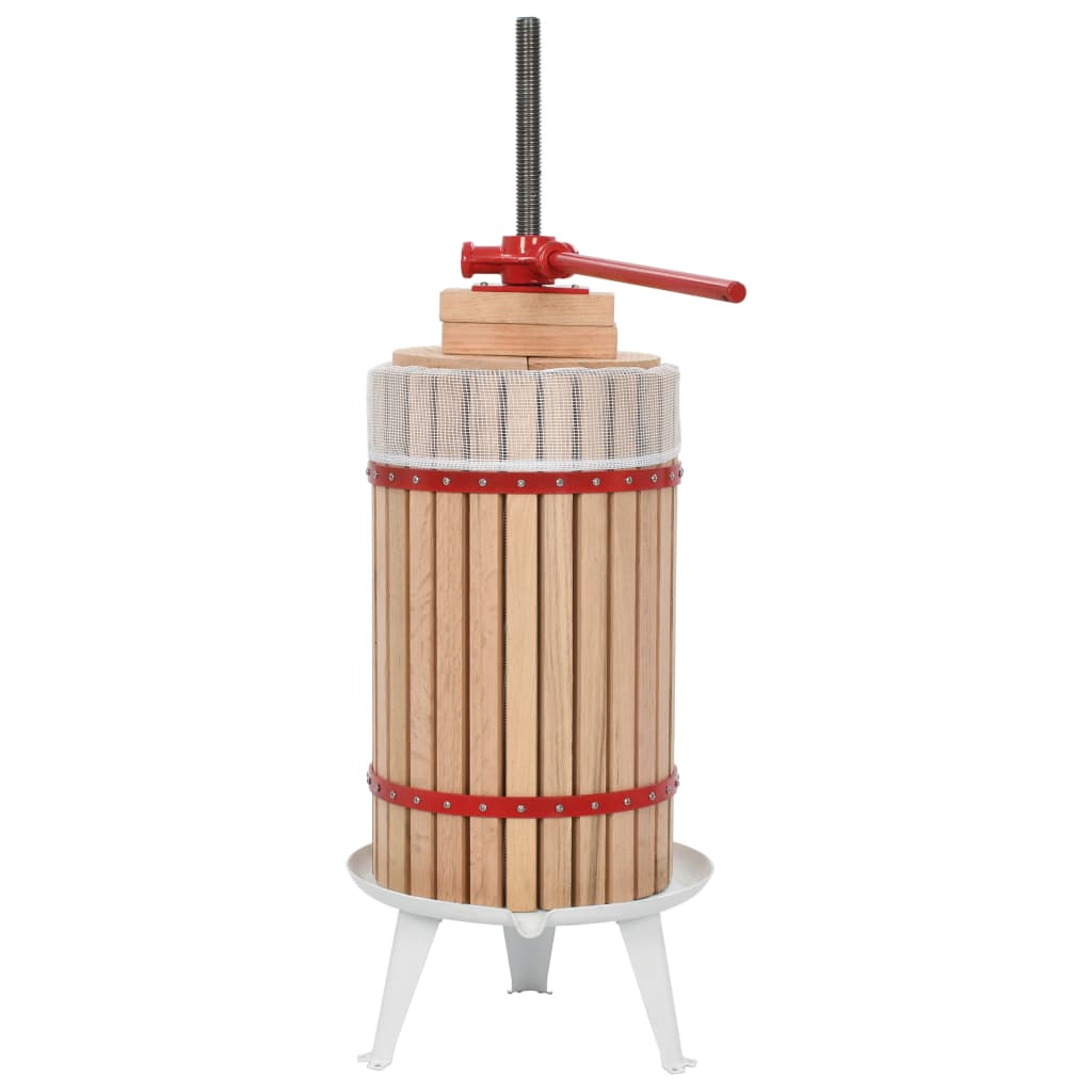 Vidaxl 2-Piece Fruit and Wine Press and Crusher Set