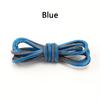 New  Flat Shoelaces Solid Leather Shoe Laces Classic Multicolor Leisure Shoe Lace Outdoor Unisex Boots Shoelace