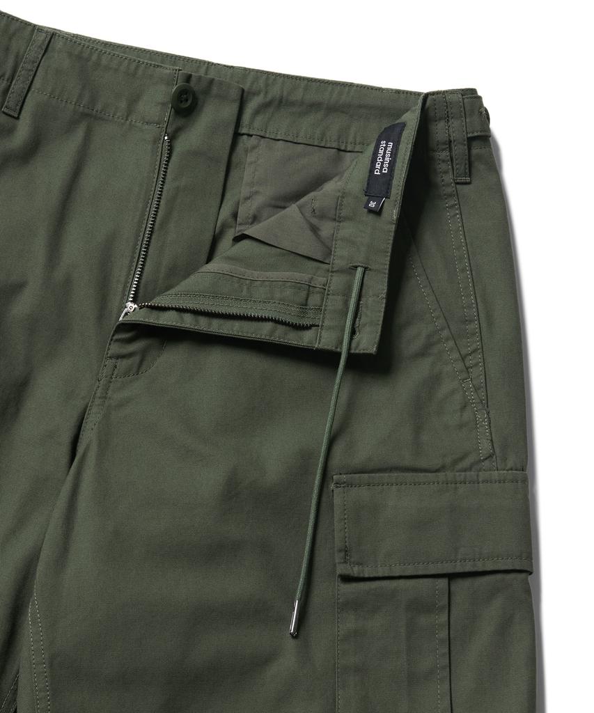 Musinsa Standard Cotton Parachute Cargo Pants [Khaki]
