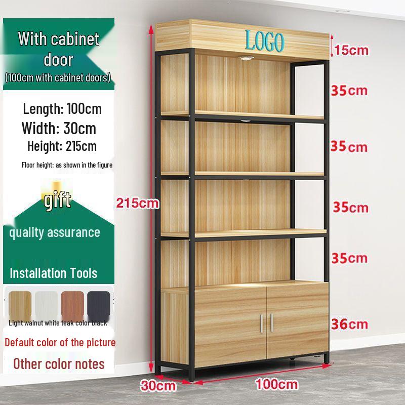 Multi-Layer Gondola Display Rack for Convenience Stores and Supermarkets