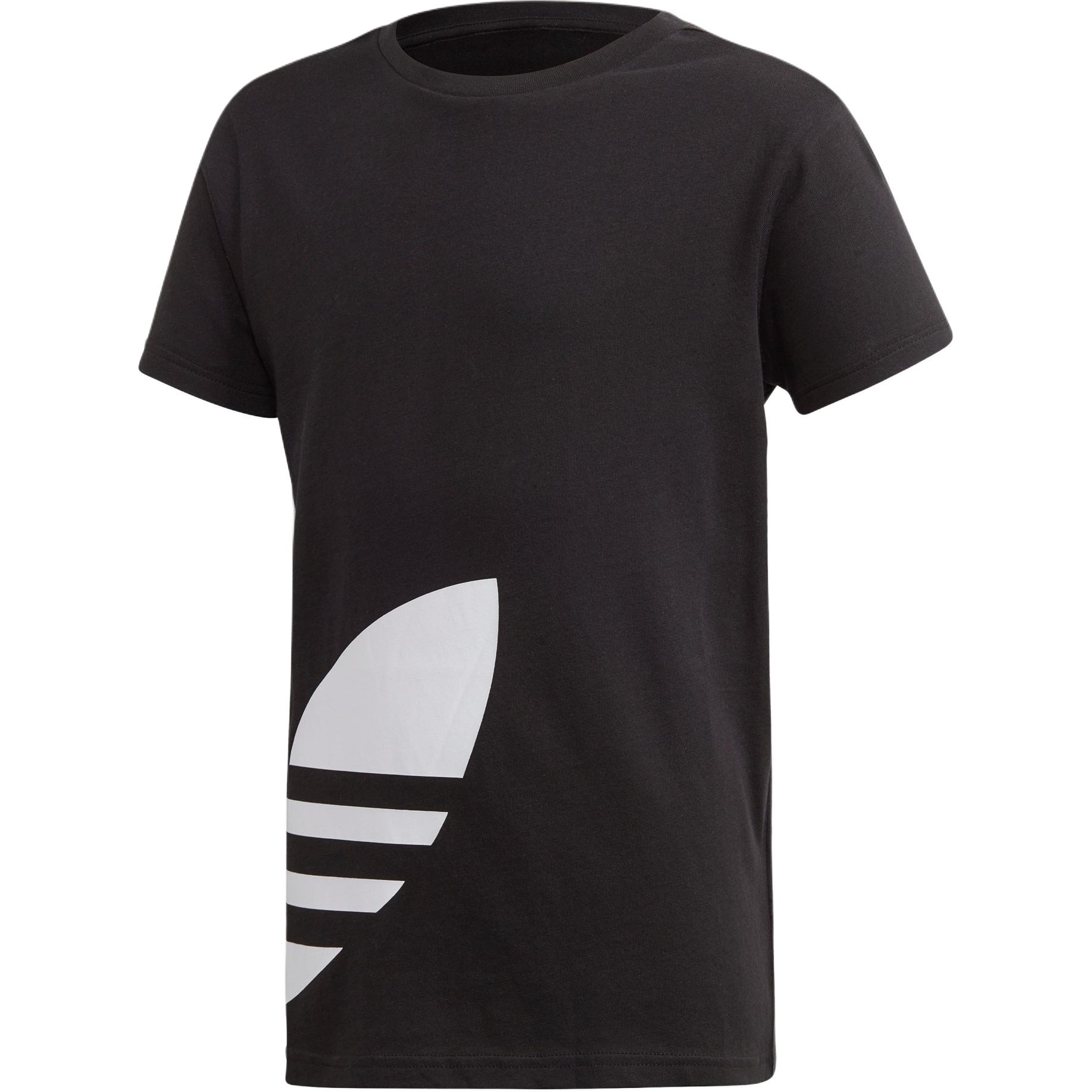 Adidas Originals T Shirt Black/White Kids  FM5641 164