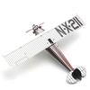Spirit of St. Louis Airplane 3D Stainless Steel Model Puzzle - Glue-Free Assembly