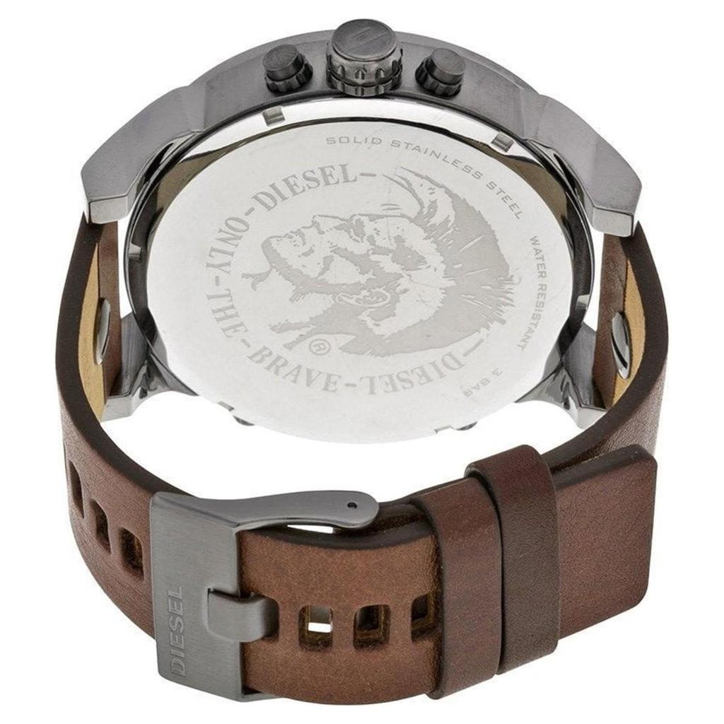 Diesel DZ7314 Mr Daddy Dual Time Chronograph Herrenuhr mit marineblauem Zifferblatt