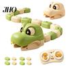 Parent-Child Interactive Snake Toy 1/2 Sets Remote Control Magnetic Toy, 2 Players Competitive Eating Itself for Toddlers Boys Girls Electronic