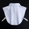 Cotton Fake Collar Solid Shirt Lapel Blouse Top Exquisite Neckline Decorative  for Men Women