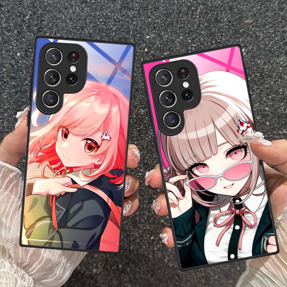Danganronpa Chiaki Nanami Phone Case for Samsung Galaxy S26 S25 S24 S23 S22 S21 S20 Note20 Plus FE Ultra Glass Protective Cover