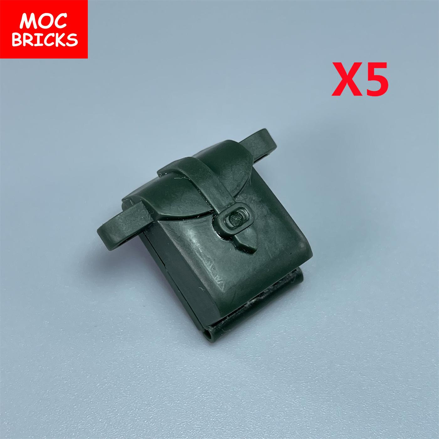 MOC Stenen Handtas Tas Rugzak Voor Bouwstenen Accessoires 93091 Monteert Deeltjes Kinderspeelgoed