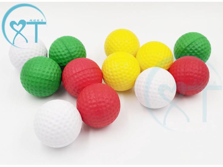 4cm Spray-Painted PU Foam Mini Rugby Ball for Stress Relief