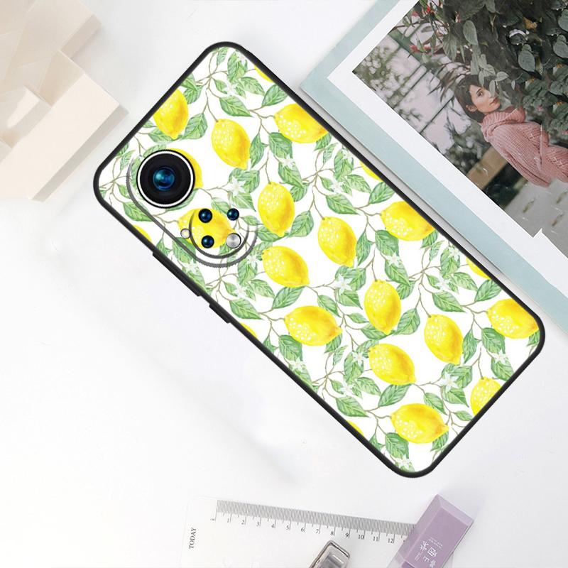 

Tropical Summer Fruit Lemon For Honor Magic 7 Lite 5 6 8 Pro Case For Honor 200 400 90 70 50 Win RT X8c X8b X9b X9c X9d Honor X8b