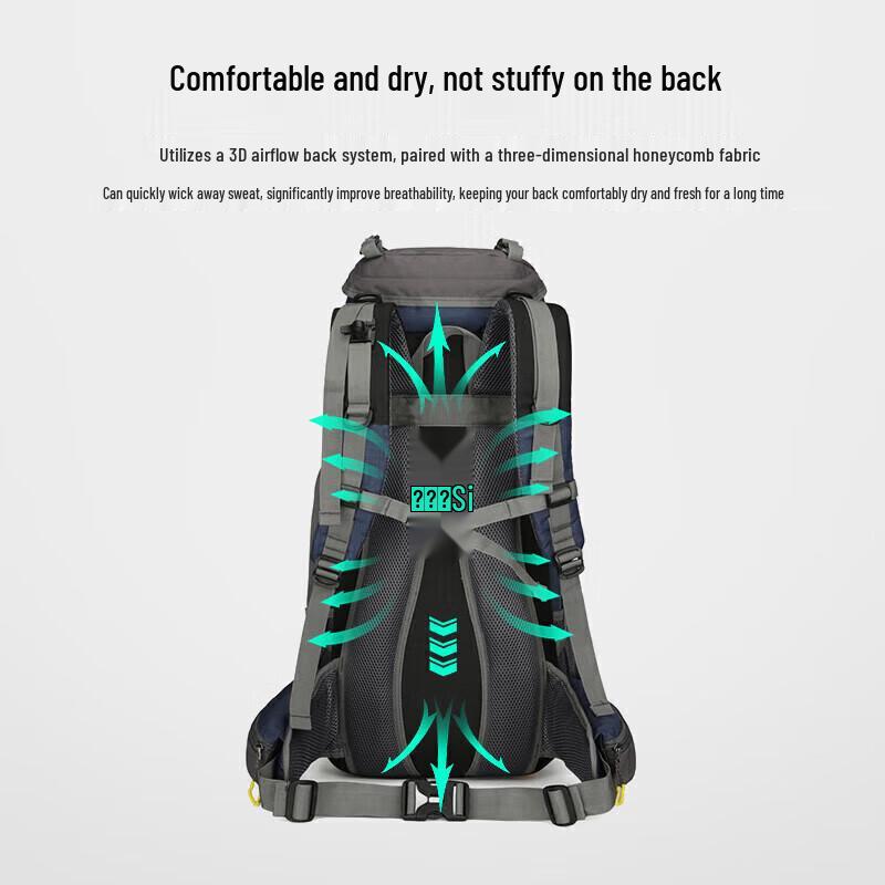 TFO Large Capacity Hiking Backpack