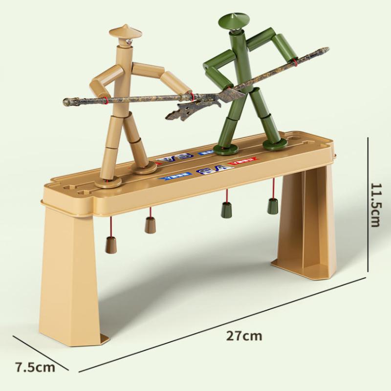 Hero Themed Zhujie Man Battle Toy 1 Set Double PK Puppet Fun Interactive Game for Children Family Gathering