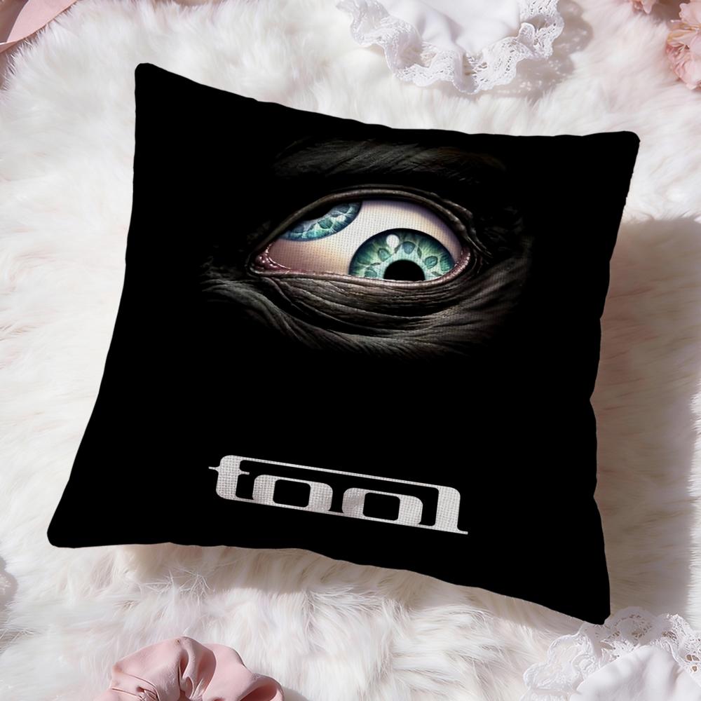 Copricuscino Banda Rock T-Tool Comfort Premium Copricuscino Reversibile - Design Due in Uno per Qualsiasi Stanza e Interno Auto