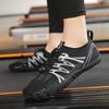 Indoor fitness weight loss skipping rope shoes for men and women home soft sole yoga shoes silent anti-slip shock-absorbing running sneakers