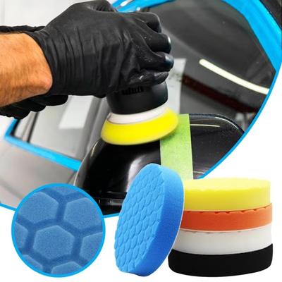 5 teile/satz Rund Auto Polieren Wachsen Schwamm Polierer Wachsen Pads für Auto Polierer Dril
