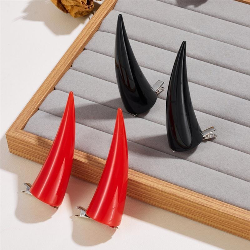 Cosplay Hairpin Power Hair Clip Horn Anime 2000s Bunches Hairstyling