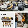 Screw Holder Wall Hanger, Wooden Pliers Holder, Hammer Holder, Tool Holder, Garage Workshop Wooden Tool Storage Organizer