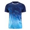 Summer New Table Tennis and Badminton Training Camp Sports 3D Printed Short Sleeved T-shirt Quick Drying