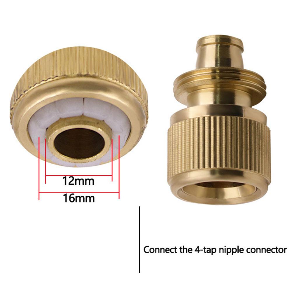 35 Grams Water Connector 4 Points Aluminum Quick Connector