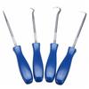 4Pcs Oil Seal Screwdrivers Set Car Auto Vehicle Pick Hooks Group Pull Hook Pick Tire Stone Cleaning Toner Cartridge Powder Tools