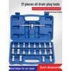 Car Oil Drain Plug Wrench and Socket Set